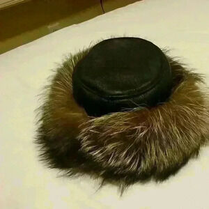 Silver Fox Trimmed  Hat